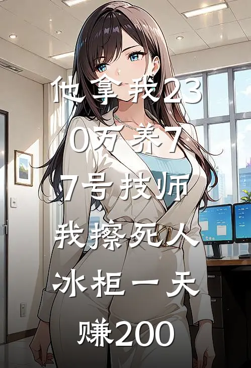 他拿我230万养77号技师,我擦死人冰柜一天赚200