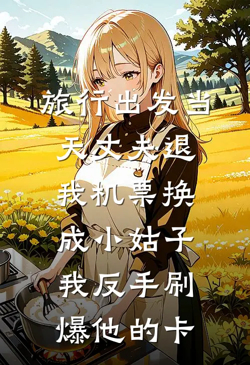 旅行出发当天丈夫退我机票换成小姑子,我反手刷爆他的卡