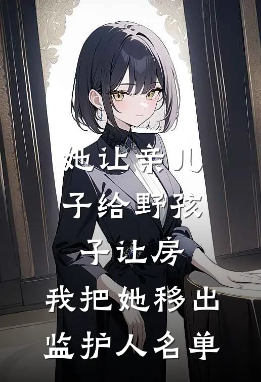 她让亲儿子给野孩子让房，我把她移出监护人名单