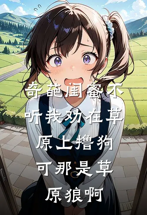 奇葩闺蜜不听我劝在草原上撸狗，可那是草原狼啊