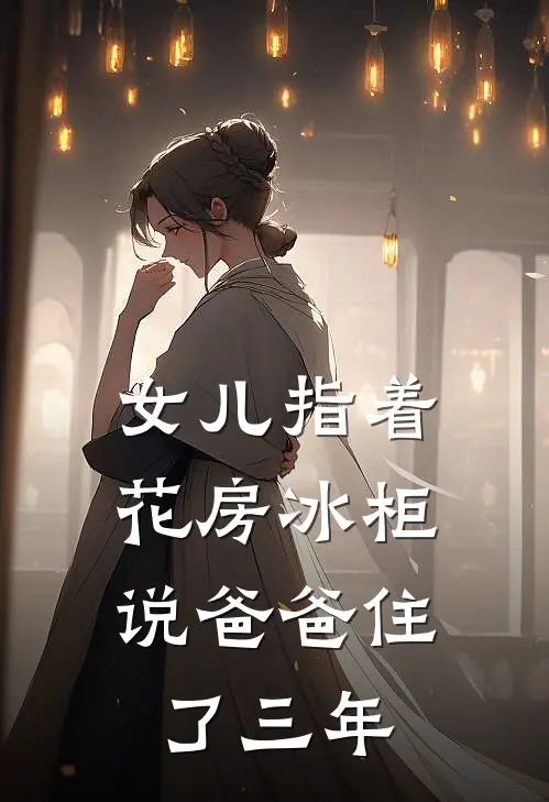 女儿指着花房冰柜，说爸爸住了三年