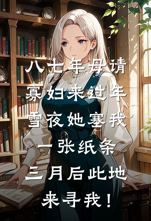八七年母请寡妇来过年，雪夜她塞我一张纸条，三月后此地来寻我！