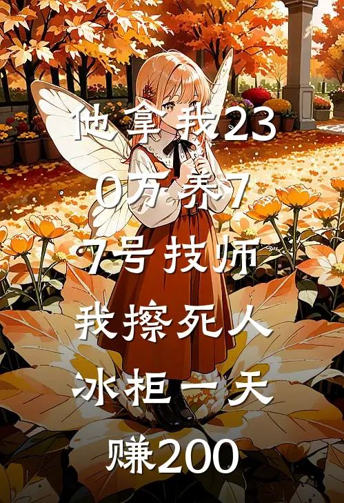 他拿我230万养77号技师，我擦死人冰柜一天赚200
