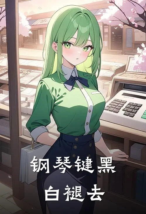 钢琴键黑白褪去