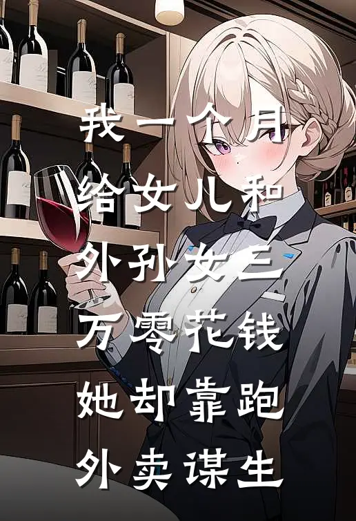 我一个月给女儿和外孙女三万零花钱，她却靠跑外卖谋生