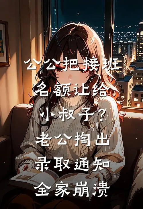 公公把接班名额让给小叔子？老公掏出录取通知全家崩溃