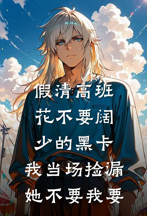 假清高班花不要阔少的黑卡，我当场捡漏，她不要我要