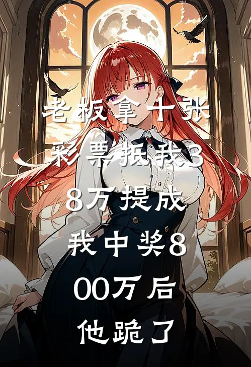 老板拿十张彩票抵我38万提成，我中奖800万后他跪了