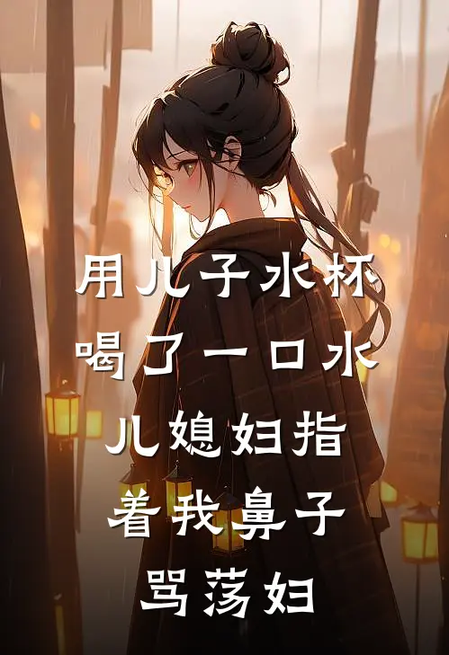 用儿子水杯喝了一口水，儿媳妇指着我鼻子骂荡妇