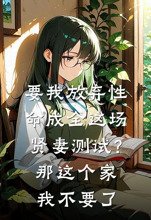 要我放弃性命成全这场贤妻测试？那这个家我不要了