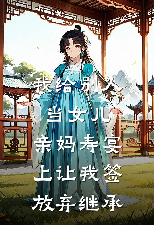 我给别人当女儿，亲妈寿宴上让我签放弃继承
