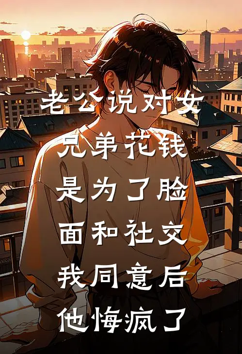 老公说对女兄弟花钱是为了脸面和社交，我同意后他悔疯了