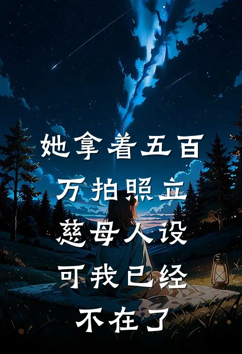 她拿着五百万拍照立慈母人设，可我已经不在了