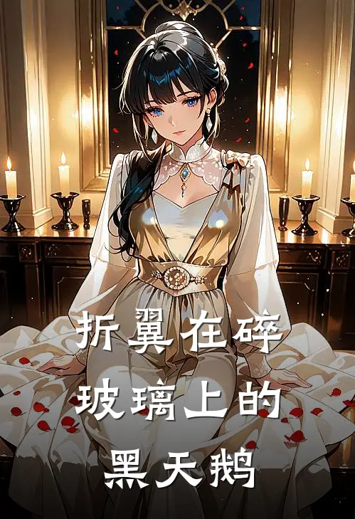 折翼在碎玻璃上的黑天鹅