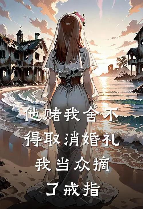 他赌我舍不得取消婚礼，我当众摘了戒指