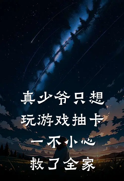 真少爷只想玩游戏抽卡，一不小心救了全家
