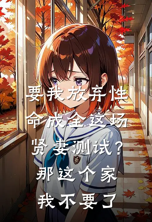 要我放弃性命成全这场贤妻测试？那这个家我不要了