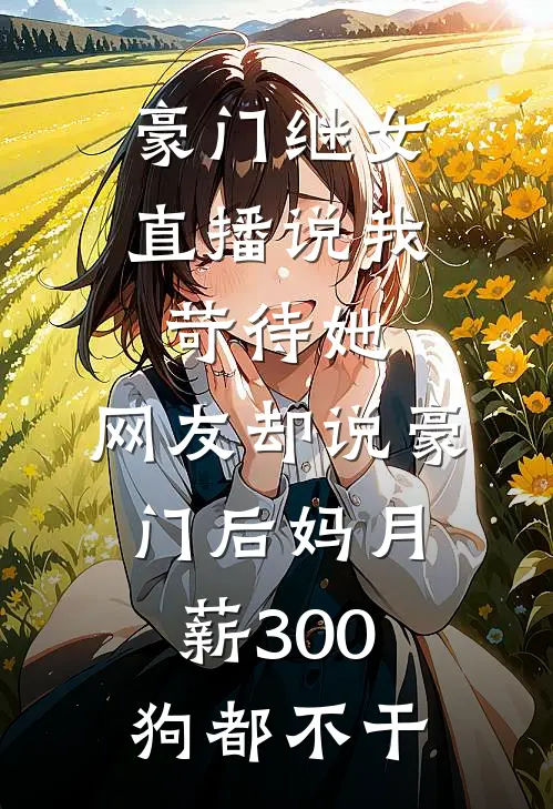 豪门继女直播说我苛待她，网友却说豪门后妈月薪300狗都不干