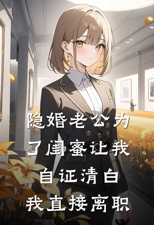 隐婚老公为了闺蜜让我自证清白，我直接离职