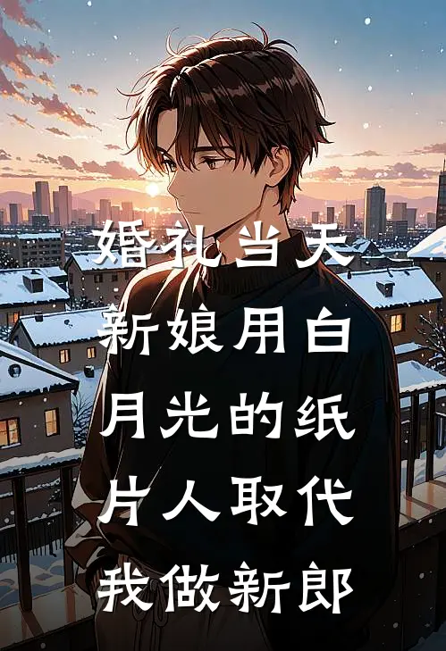 婚礼当天，新娘用白月光的纸片人取代我做新郎