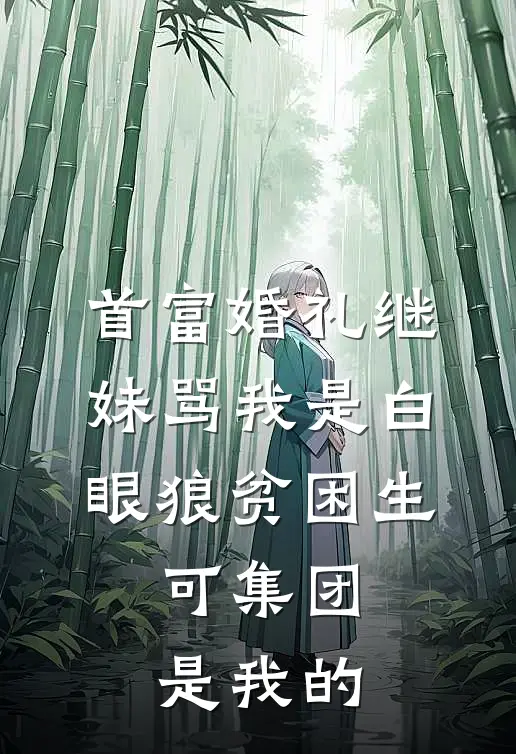 首富婚礼继妹骂我是白眼狼贫困生，可集团是我的