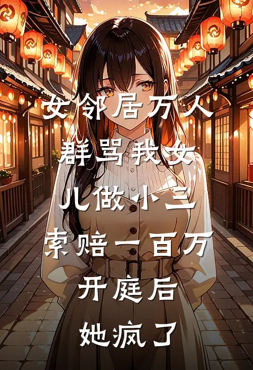 女邻居万人群骂我女儿做小三，索赔一百万，开庭后她疯了