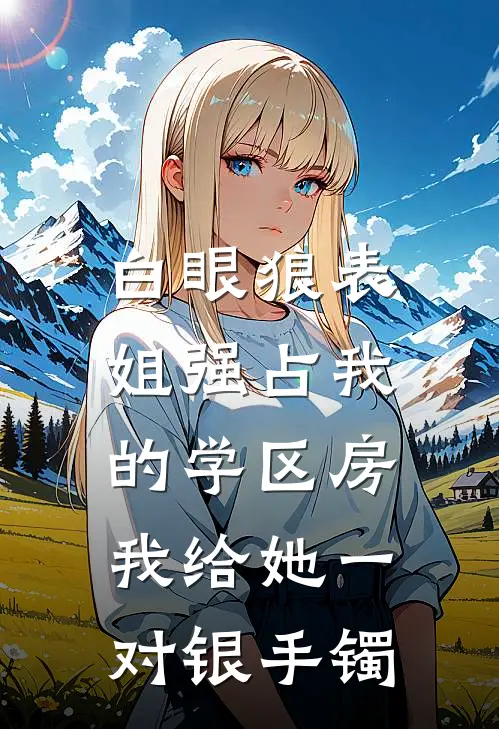白眼狼表姐强占我的学区房，我给她一对银手镯
