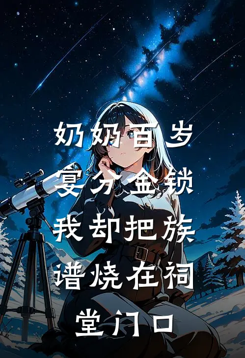 奶奶百岁宴分金锁，我却把族谱烧在祠堂门口
