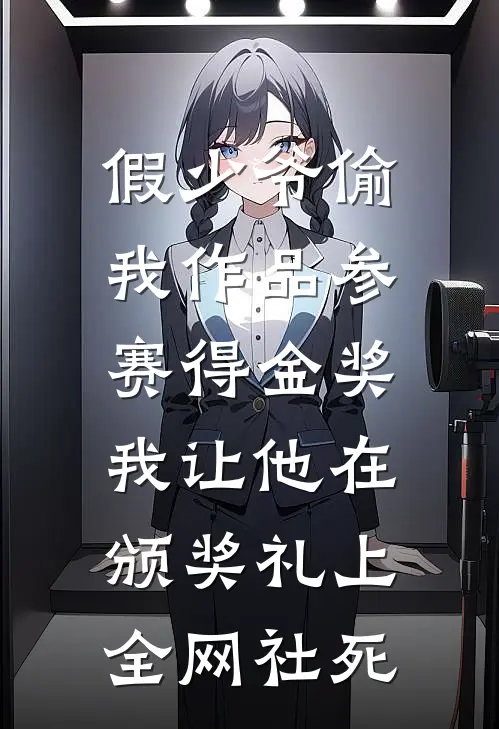 假少爷偷我作品参赛得金奖，我让他在颁奖礼上全网社死