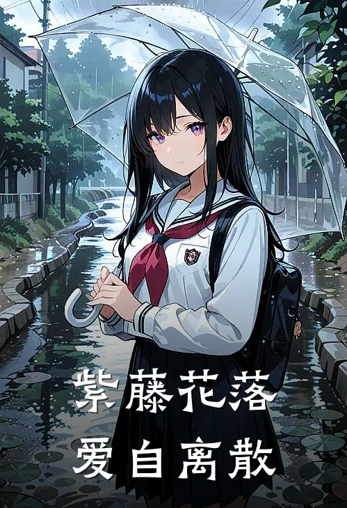 紫藤花落，爱自离散
