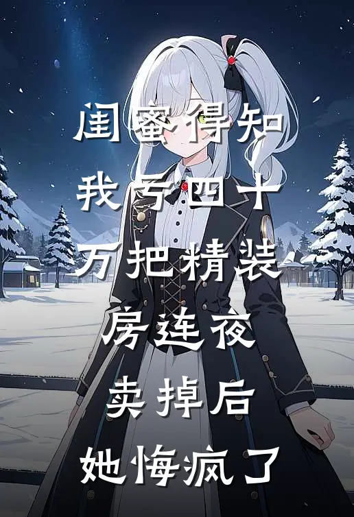 闺蜜得知我亏四十万把精装房连夜卖掉后，她悔疯了
