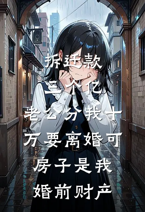 拆迁款三个亿，老公分我十万要离婚可房子是我婚前财产