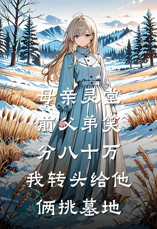 母亲灵堂前父弟笑分八十万，我转头给他俩挑墓地