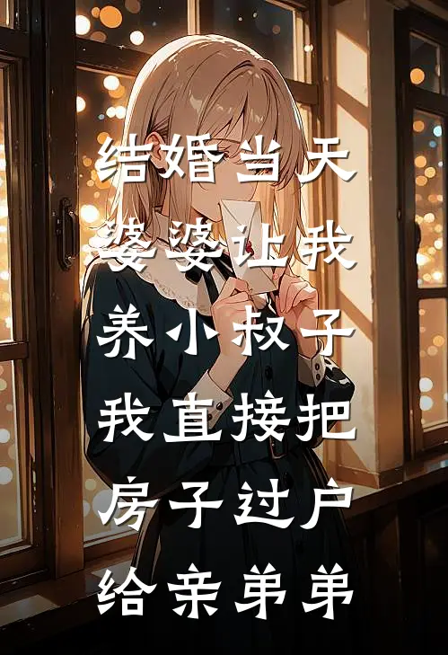 结婚当天，婆婆让我养小叔子，我直接把房子过户给亲弟弟