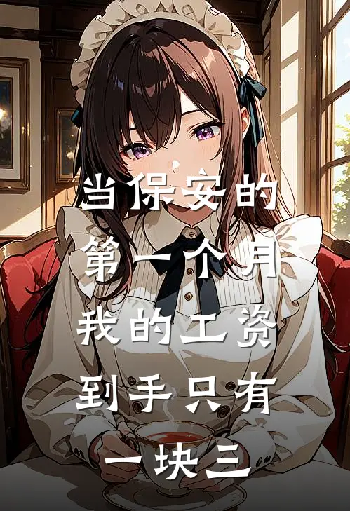 当保安的第一个月，我的工资到手只有一块三