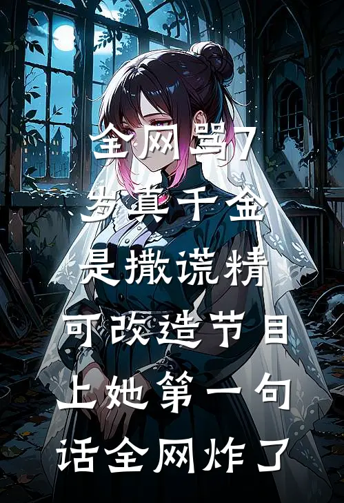 全网骂7岁真千金是撒谎精，可改造节目上她第一句话全网炸了