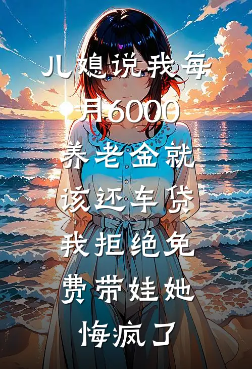 儿媳说我每月6000养老金就该还车贷，我拒绝免费带娃她悔疯了