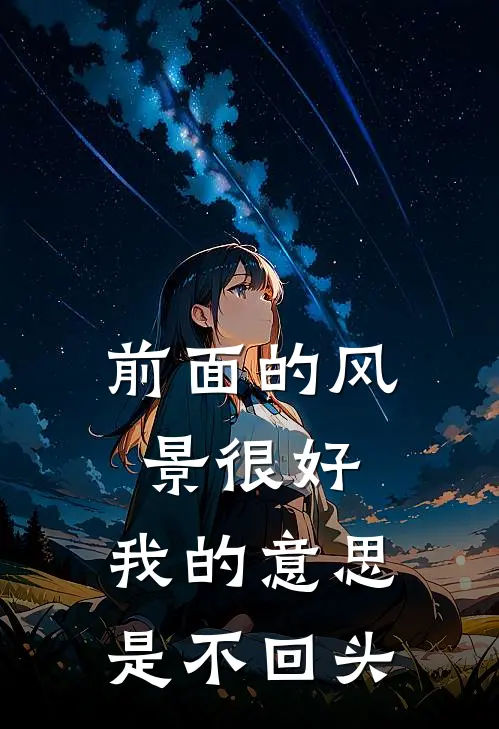 前面的风景很好，我的意思是不回头