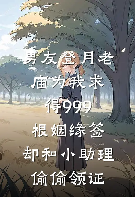男友登月老庙为我求得999根姻缘签，却和小助理偷偷领证