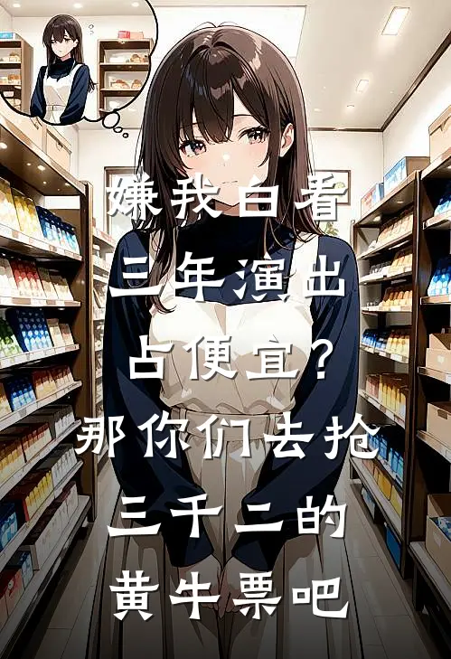 嫌我白看三年演出占便宜？那你们去抢三千二的黄牛票吧