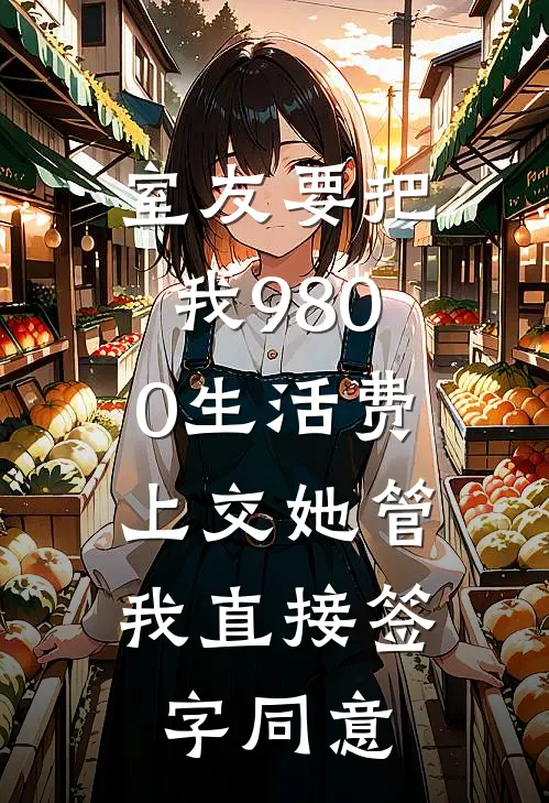 室友要把我9800生活费上交她管，我直接签字同意