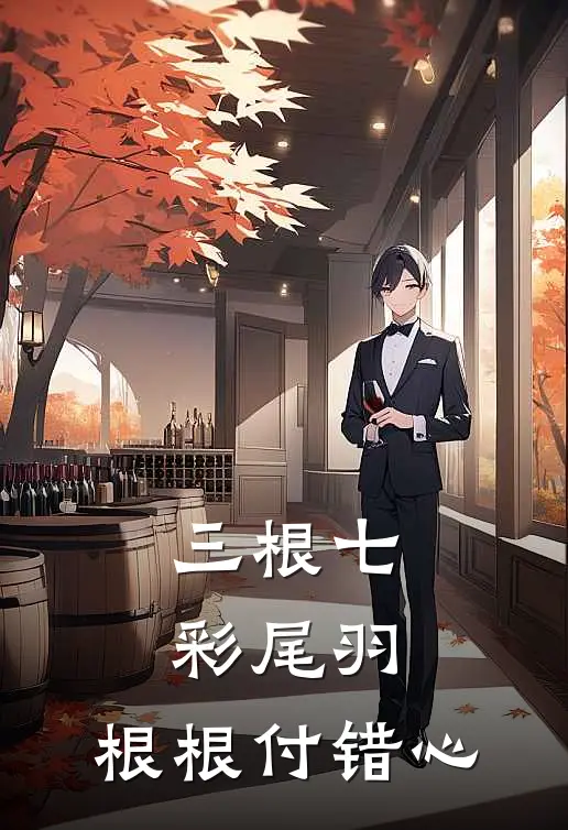 三根七彩尾羽，根根付错心
