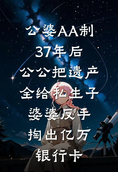 公婆AA制37年后，公公把遗产全给私生子，婆婆反手掏出亿万银行卡