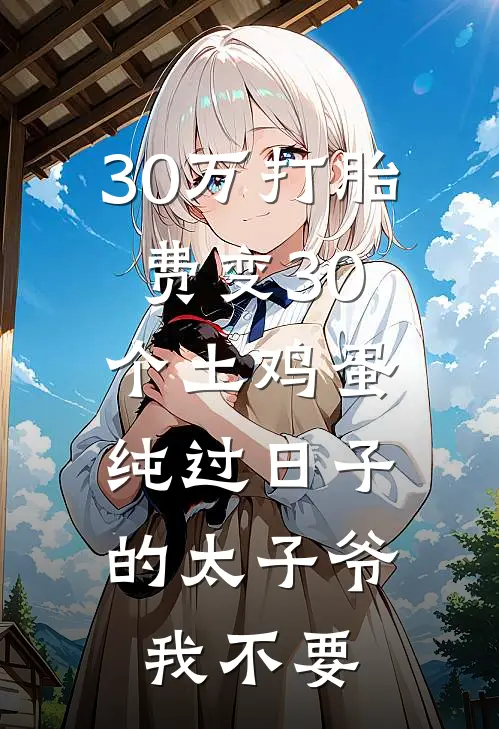 30万打胎费变30个土鸡蛋，纯过日子的太子爷我不要