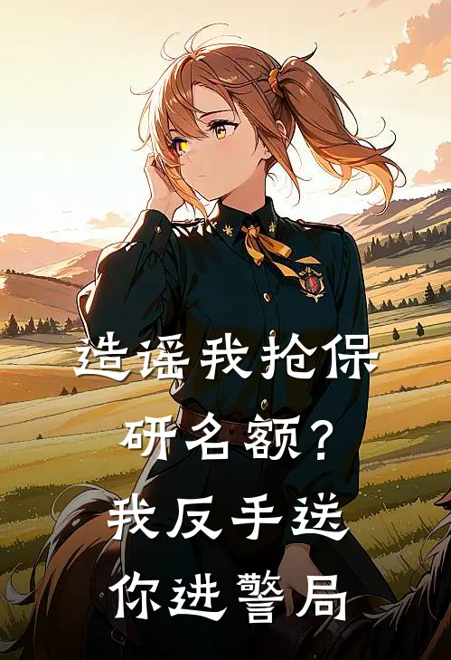 造谣我抢保研名额？我反手送你进警局