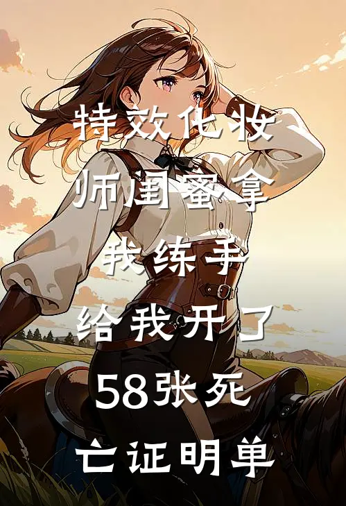 特效化妆师闺蜜拿我练手，给我开了58张死亡证明单