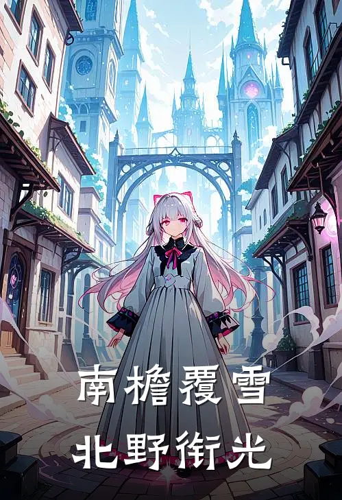 南檐覆雪,北野衔光