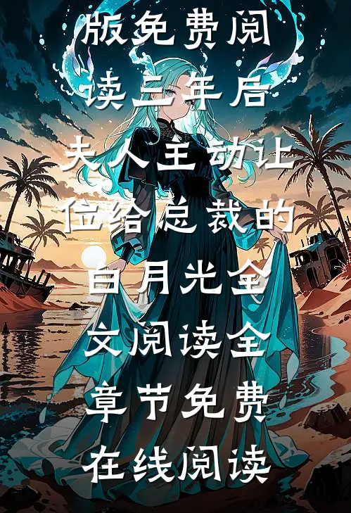 三年后,夫人主动让位给总裁的白月光全文阅读