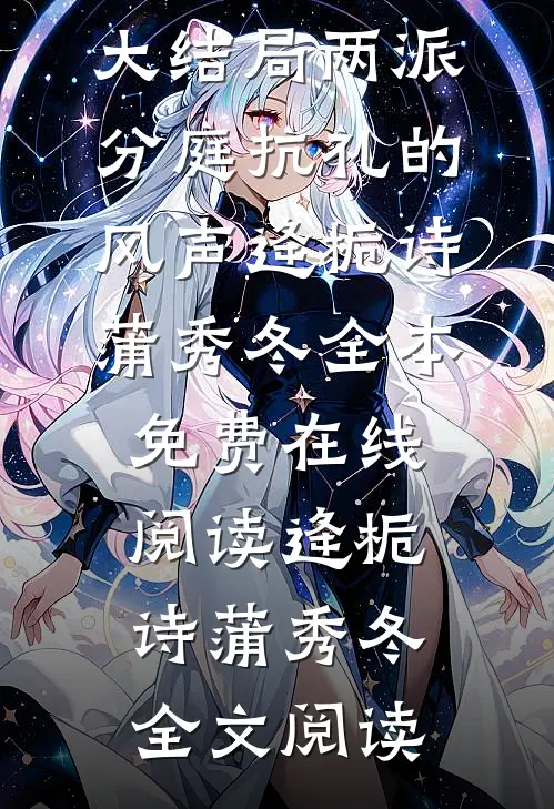 大结局两派分庭抗礼的风声