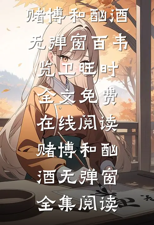 赌博和酗酒无弹窗